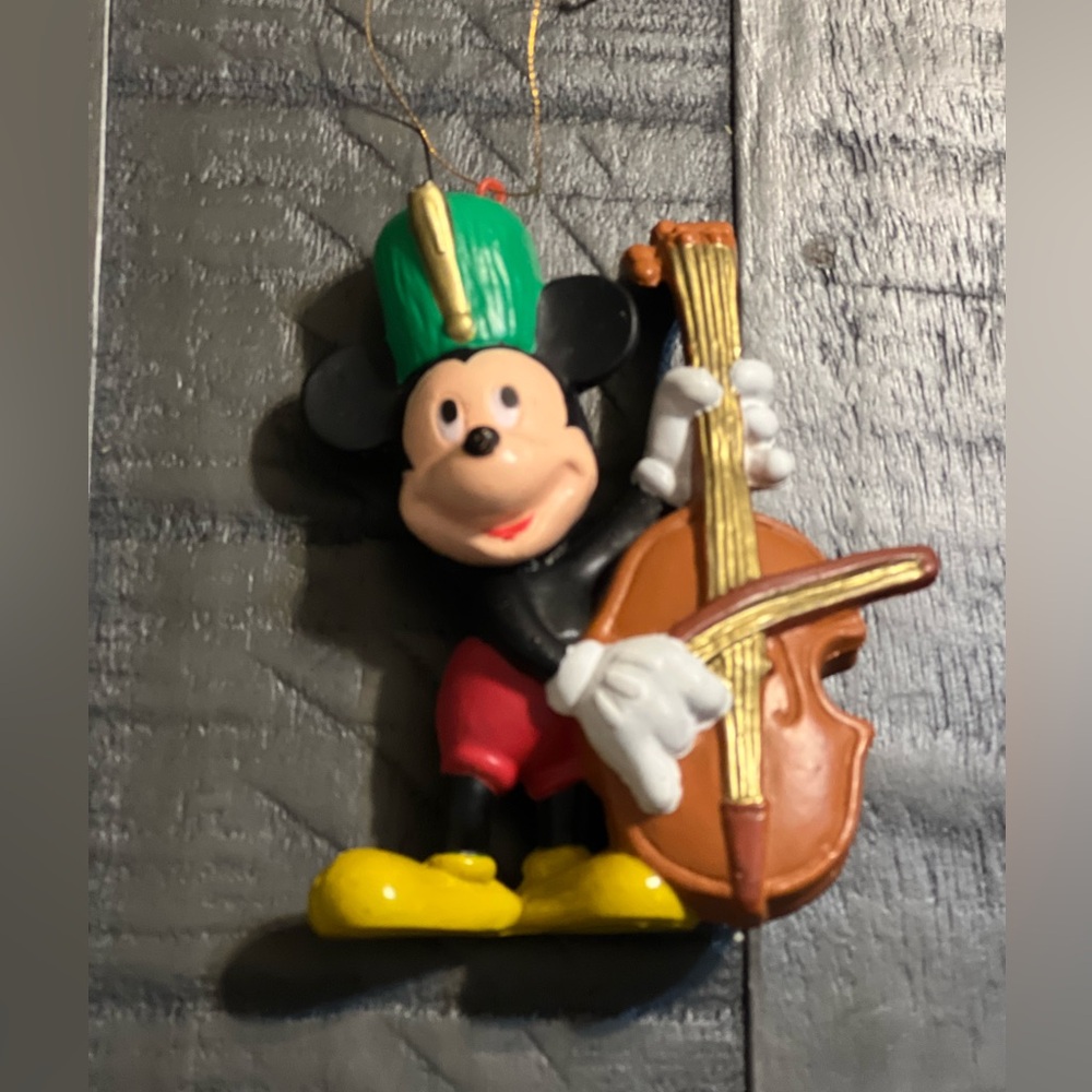 Mickey Mouse Ornament with Cello